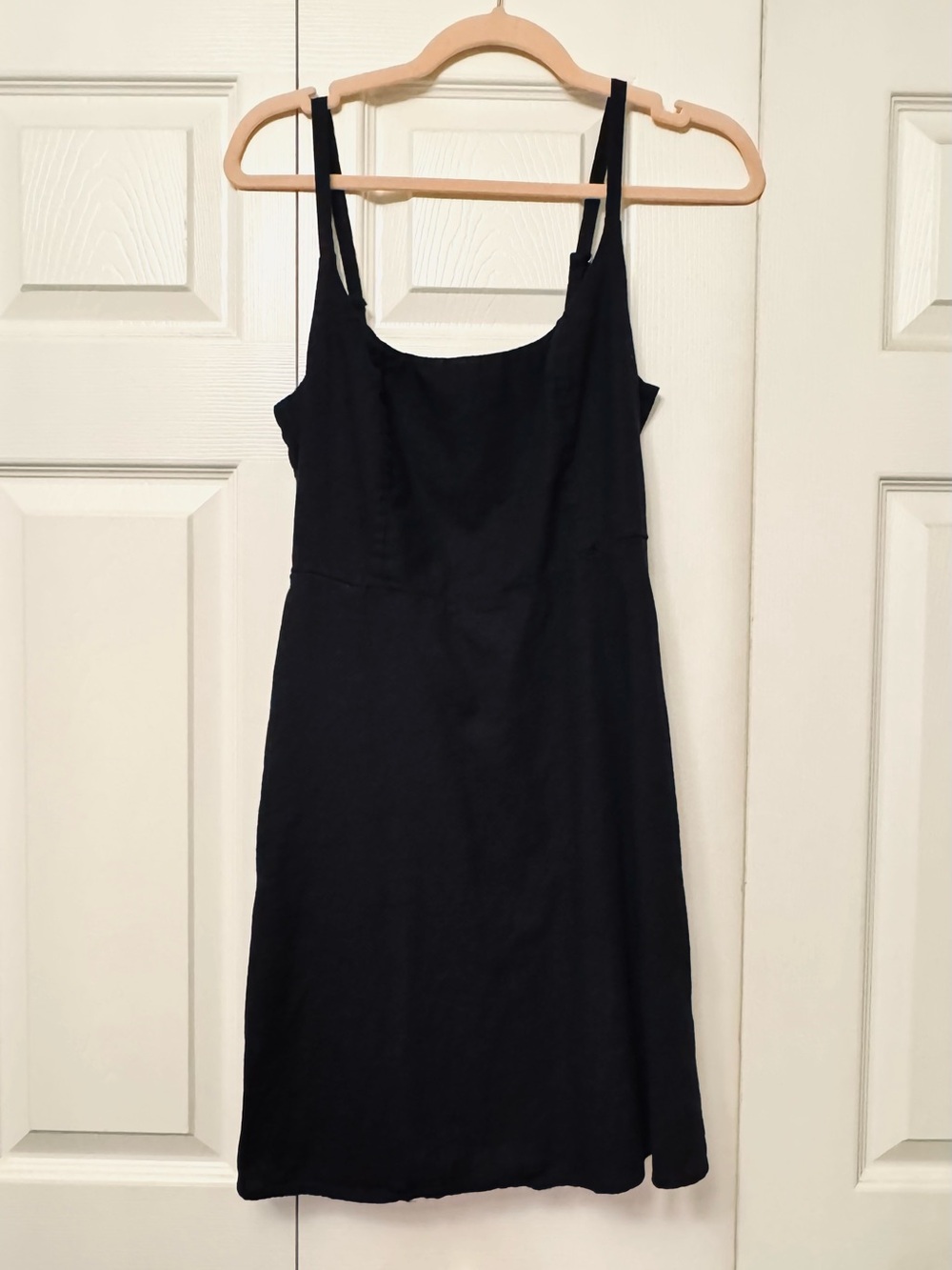 Old Navy Black Linen Dress